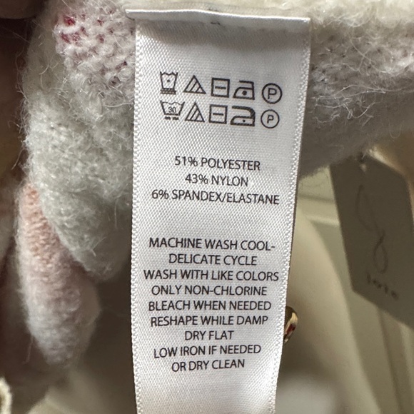 New Joie Women's Cardigan in Cream and Pink Floral - Picture 6 of 11